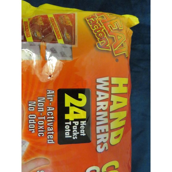 Heat Factory Hand Warmers NEW Pack of 24 Last 10 H - Picture 3 of 6